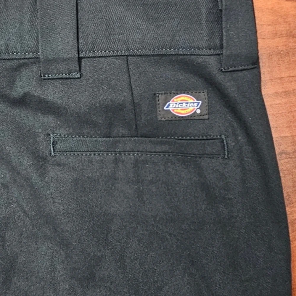 Dickies Mens 42 Cargo Shorts Black Relaxed Fit Utility Workwear Cotton